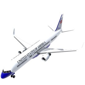 Air Force One 3D Object | FREE Artlantis Objects Download